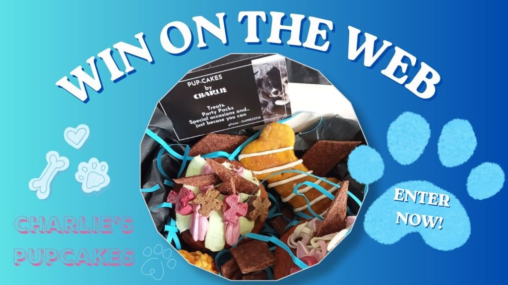 Win on the Web – Charlie’s Pupcakes Hamper